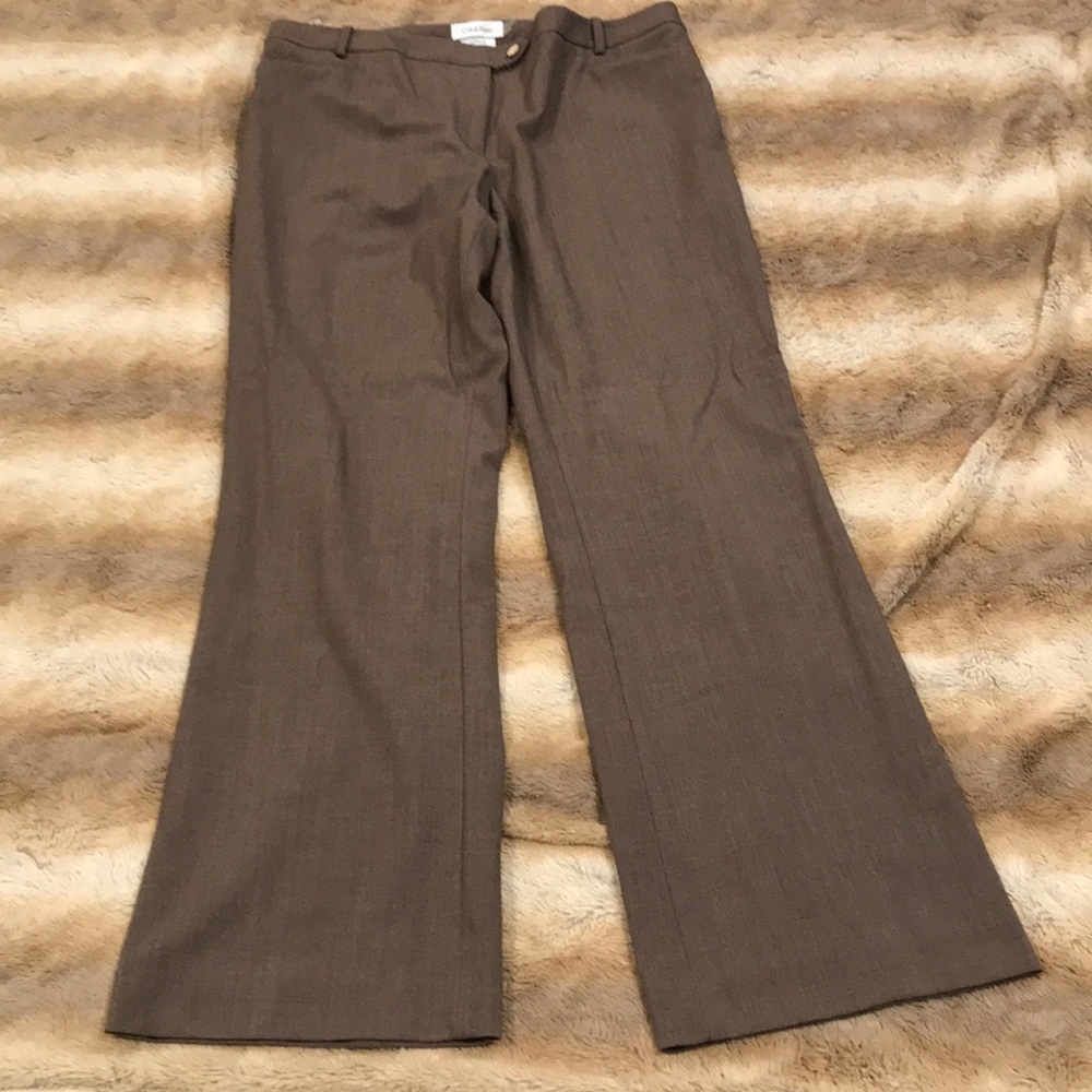 Brown dress pants